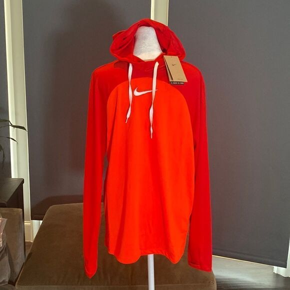Men’s Nike Pullover Dri-Fit Lightweight Hoodie Size L NWT - Picture 1 of 11